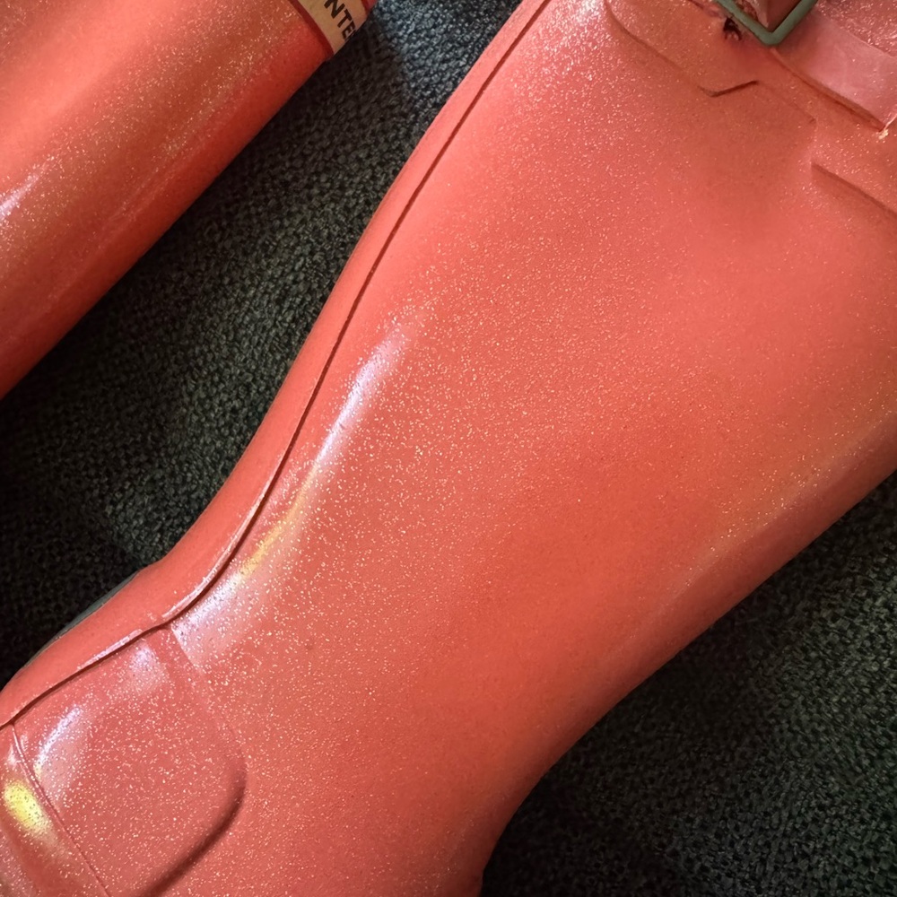 Women’s Hunter Pink tall Rain Boots size 8 - Picture 11 of 13